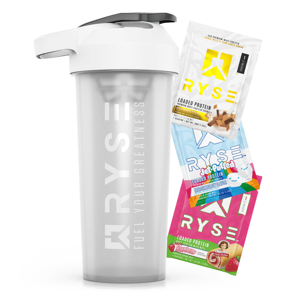 Loaded Protein Samples Variety Pack + Free SportShaker X9